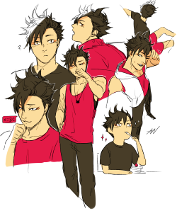 feastings:  kuroo dump feat. side-switching dimple and akaashi alone and afraid in a sea of red because i had nowhere else to put him lol sorry akaashi 
