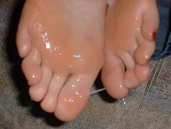 Creamy feet