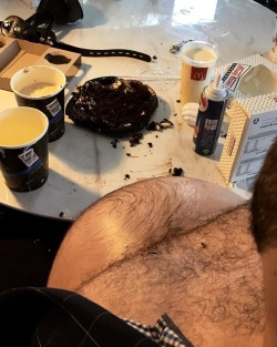 noobbear73:  lock-johnson:  gutgrowing1:This is what happens when I go overboard with a hot muscled up feeder in front of me. 🐷🍩 (at Brisbane, Queensland, Australia)  I need something like this right now…   Man. I need someoen to stuff me like