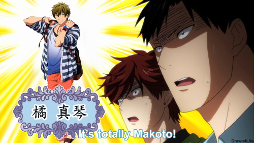 drawn4life:  Makoto Ending This is a continuation of the Monthly Free! Crossover.You can see the first part here.I’ll be adding different Endings of who Nozaki and Mikoshiba pair Haru with.Different endings: Pool, Rin, MakotoTrue Ending is Rin and Makoto