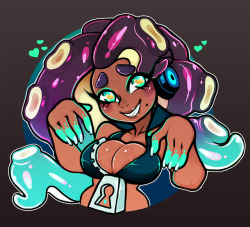 toppingtart:  Marina being a complete cinnamon roll╰(*´︶`*)╯   Couldn’t avoid drawing her even if I’m super busy ;v;And yes she got a tiddy upgrade, couldn’t help myself 