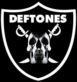 Deftones Raider style logo