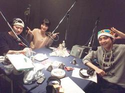 Kaji Yuki (Eren), Ishikawa Yui (Mikasa), and Shimono Hiro (Connie) celebrated Hiro’s birthday (April 21st) early on the Shingeki no Kyojin Radio Corps broadcast!Complete with Connie Cake!