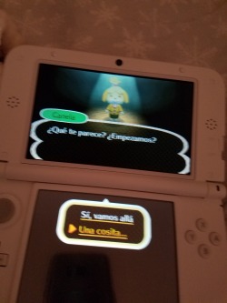 I was falling asleep when I took this and my phone was on tether charging, so it came out horribly  But the point is, this morning I changed my 3ds&rsquo;s language setting to Spanish on a whim because I need to practice my Spanish   And I wondered if