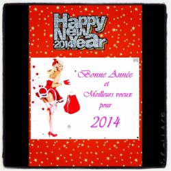 Avec Un Peu D'avance Happy New Year Bonne Année 2014 À Tous Mes Followers !!!