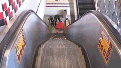 sandeul-thirst:  megs-fallen-angel:  princemonstersmommy:  digg:  This escalator is out of order. Forever.  Someone is on TIME OUT FOR LIFE.  Life goals  Dude’s face in the second gif 