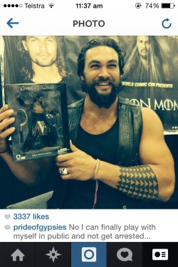 Deliciouslyironicthrone:  Swagbat:  There’s No Limit To How Much I Love Jason Momoa