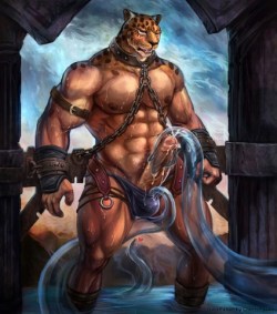 I will post some tentacle stuff nao.  Dunno who did this though qq but enjoy King do I consider him furry? Idk.