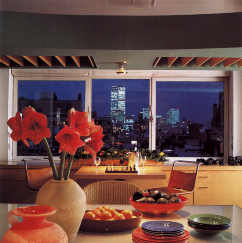 manila-automat: Inside Architecture, 1996 New York apartment designed by Michael Rubin 