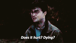 asheathes:  My infinite list of favourite movies ► Harry Potter and the Deathly Hallows Part 2  “It doesn’t matter that Harry’s gone. People die every day. Friends, family. Yeah, we still lost Harry tonight. He’s still with us, in here. So’s