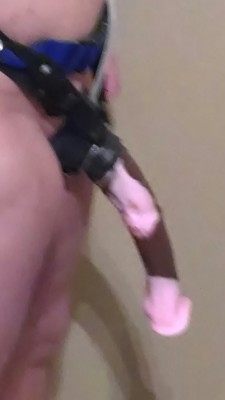 Picture quality is terrible but oh my god would I love a girl to use that on me. what-is-a-strap-on: The best Strapon Pegging action on Tumblr Like What is Strap On? Try: Amateur Bondage  What is Chastity Cock and Ball Torture (CBT) Fetish Latex