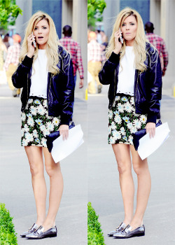 oliviergiroudd: Grace Helbig out in Soho, New York, 15th May 2015