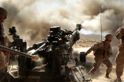 Soldierporn:  Boom-Lay, Boom-Lay, Boom. Marines With Battery N, 5Th Battalion, 14Th