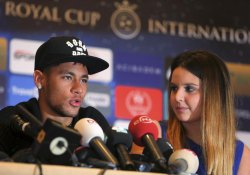 fzneymar:  dsjneymar:  Press Conference - 12-01-2015 Photos by AP  Neymar came to Istanbul for Instituto Projeto Neymar JR team which is going to take place in International Royal Cup 2015 tournament in Turkey’s Antalya.   The International Royal Cup