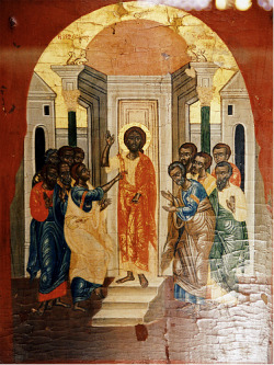 yarrahs-life:  queenfeminist:  krystvega:  This image is the earliest known image of Jesus Christ, from the Coptic Museum in Cairo, Egypt. This painting of Jesus is older than the image of the black Jesus Christ in the Church of Rome which is from the