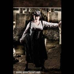 Under the Bridge - it&rsquo;s where darkness lurks  www.wearforart.net   #wearforartphotography #photography #cosplay #gorgeousgirl #strongwoman #taboo #victorian #vintage #tomhardy #makeup #stunning #gritty #horror
