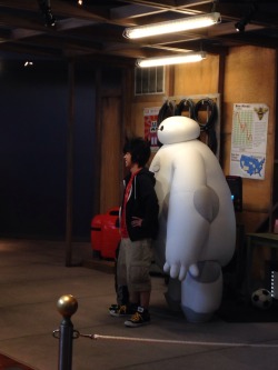 All the Baymax and Hiro. It was worth coming to Disneyland in my condition just for this *･゜ﾟ･*:.｡..｡.:*･&rsquo;(*ﾟ▽ﾟ*)&lsquo;･*:.｡. .｡.:*･゜ﾟ･*