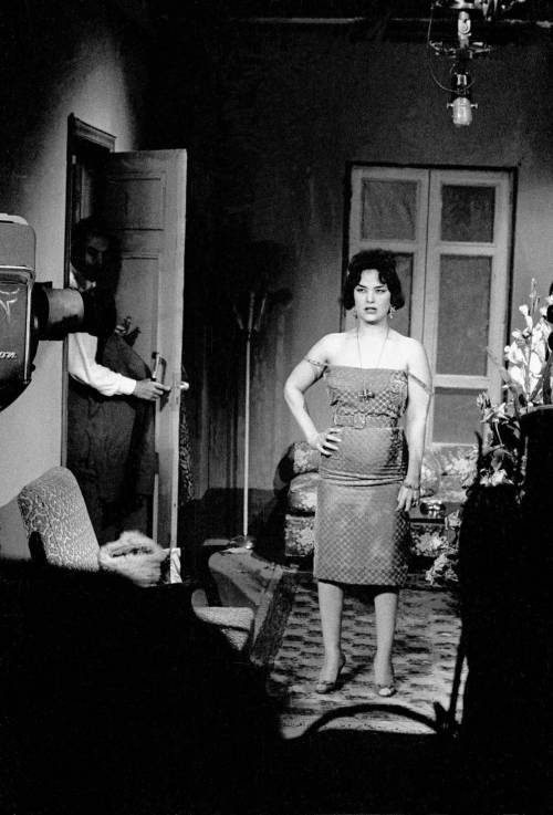 Frank Horvat, TV star, Samiha Tawfik, Cairo, Egypt, 1962 Nudes &amp; Noises  