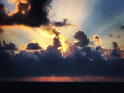 lost-inherworld:  Clouds! #sky #ocean #miami #miamibeach #sunrise #iphone #iphoneonly #travel #dawn #clouds #sun  (at Sunny Isles Beach North Miami Beach)
