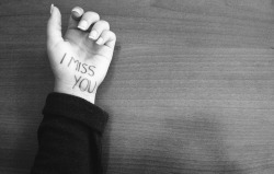 I miss you 😔 on We Heart It.