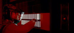 xaqly:   2001: A Space Odyssey (1968)  Two of my favorite things about Stanley Kubrick’s 2001: A Space Odyssey is that it has, to my knowledge, the most emphatic computer in film history. It also shows the dangers of man trying to humanize technology;