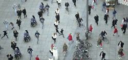 erdalinci:  Berliners Germany, 2014 GIF version of FHD video piece Shot in Alexanderplatz