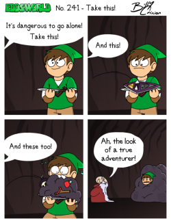 eddsworld:HEY, LISTEN! or read… whatever.This comic was written and illustrated by Billy Crinionhttps://billybcreationz.deviantart.comhttp://billybcreations.tumblr.com/https://www.youtube.com/user/BillyBcreations/Read more at www.eddsworld.co.uk