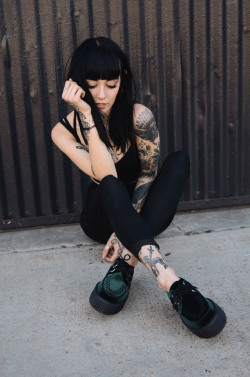 hannahrayninja:  Hannah Pixie for TUK footwear by Hannah Ray - twitter | instagram | blog please don’t remove source and credits 