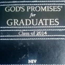 An awesome book given to me after my graduation