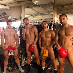 fuckyeahvinceoddo-blog:  #sip @RockyBroadway boxers getting ready #bwaybares 24: Rockhard #naked #fitness @VinceOddo @AdamMPerry #abs #nuts  