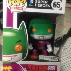 Check out my new #LootCrate exclusive Pop! Vinyl! Woooooo! @lootcrate this has been one of the best crates yet! Thank you so much :) #crate #loot #popvinyl #batman #joker #thejokerbatman #soawesome #loveit #DCcomics #superheros #exclusive #collectable