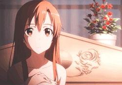 I find it funny how much Asuna has improved