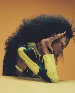 leah-cultice:Debra Shaw by Campbell Addy for Dazed Magazine’s Spring 2019