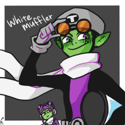 chillguydraws: ironbloodaika:  acfizz: I thought that the Beast boy who wore a muffler was like Attea Damn. Uncanny.   Oops I did it again.  nuu! BB cant have this one! DX&lt;