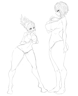 ein457:  Pretty excited to finish this oneMine and Storms Blade and soul Characters