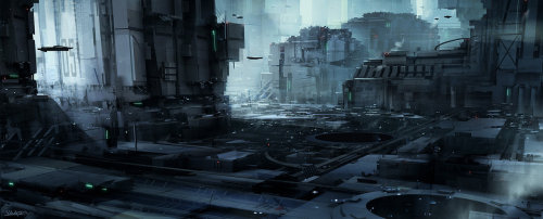 mirkokosmos:  Concept Art - Sci-Fi / Cyberpunk / Industrial  
