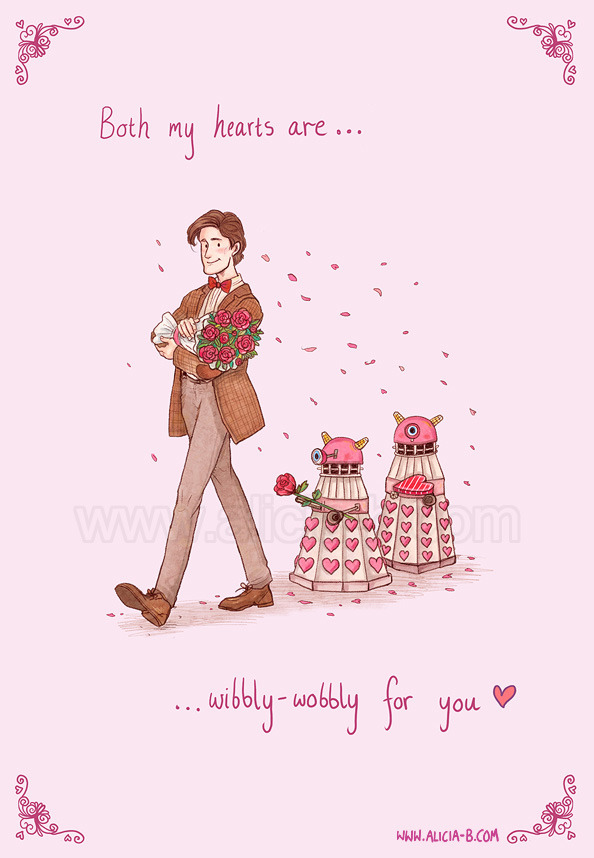 alicia-mb:  Geeky Valentines Cards! You asked for them, and I’ve done my best to