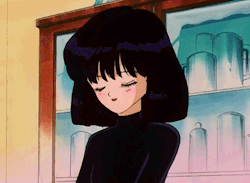 Found this gif of Sailor Saturn while browsing