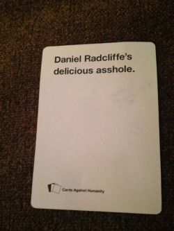 aprillikesthings:  fangirladdie:  After I saw him in The Cripple of Inishmaan, I anxiously waited to meet Daniel Radcliffe at the stage door so I could get this card signed. Because I was toward the back of the crowd, I didn’t think Daniel would even
