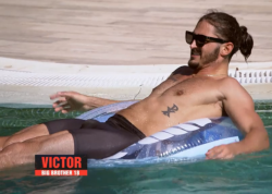 Victor from BB18 showing bulge on MTV’s The Challenge