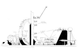Islands concept art by character &amp; prop designer Michael DeForge