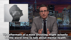 huffingtonpost:  John Oliver: Calling American Mental Healthcare A Clusterf*** ‘Is An Insult To Clusterf***s’Whenever a shooting becomes national news, certain politicians will inevitably bring up mental healthcare. But as John Oliver pointed out