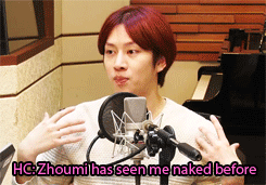 heecorner:  Why Zhoumi’s first impression of Heechul is manly and not girly 