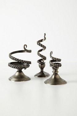 staceythinx:  Tentilla Coil Candle Holders