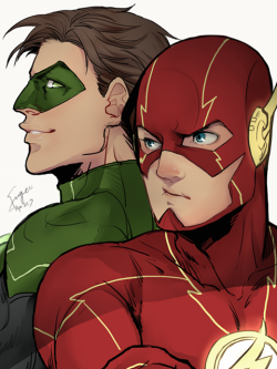fugueart:  N52 Hal and Barry 