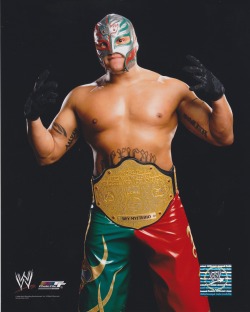 fishbulbsuplex:  World Heavyweight Champion Rey Mysterio