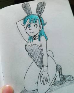 #Inktober2015 #Bulma #Dragonballz  Halloween Is Coming And That Makes Me Happy :)
