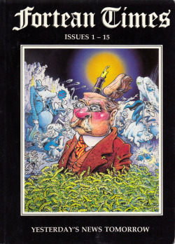 Fortean Times Issues 1-15: Yesterday’s News Tomorrow (John Brown Publishing, 1992). Cover art by Hunt Emerson.From Oxfam in Nottingham.