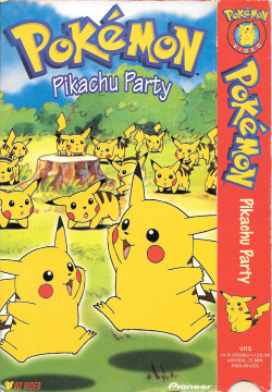pokescans:  US VHS cover. 