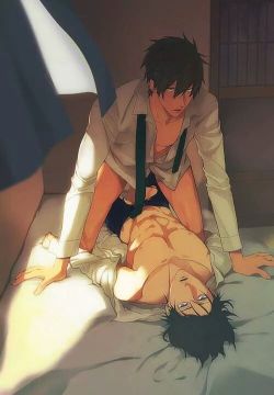 iamafuckingfujoshiandiloveit:  Even though I love Makoto much the way he is, when I see these fanarts of him with that face “insatiable seme”… Aaaaah! I’m so crazy about him!